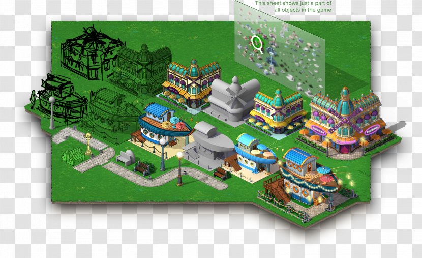 RollerCoaster Tycoon World 4 Mobile 3 Roller Coaster Video Game - House Transparent PNG
