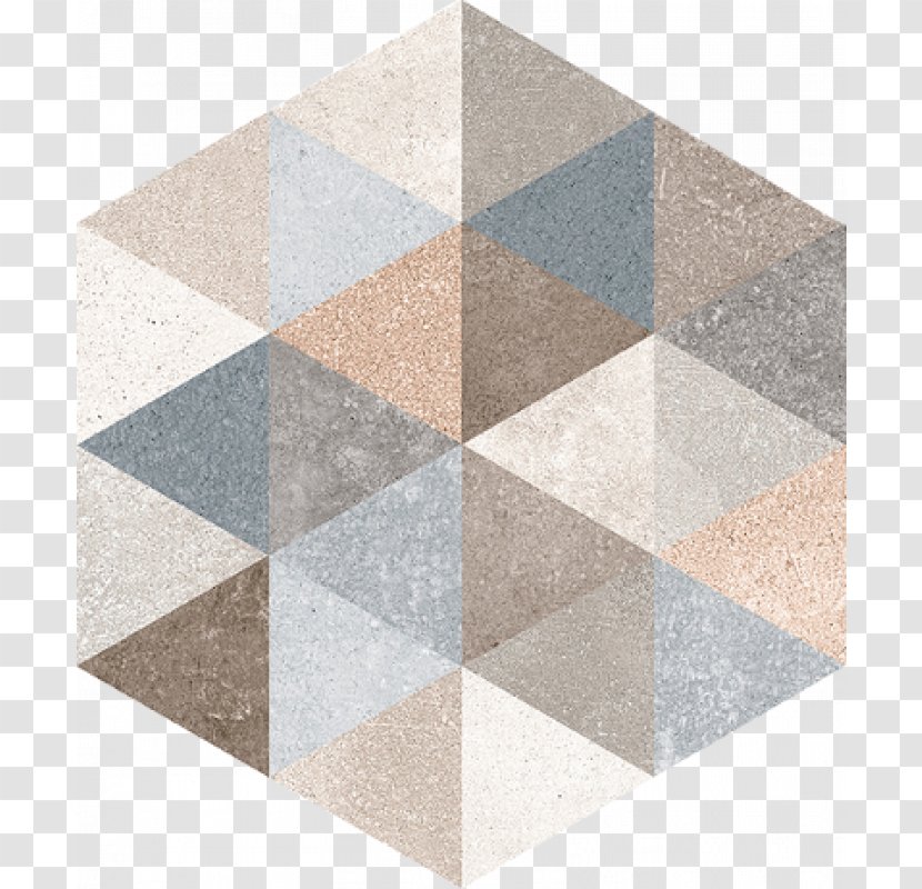 Porcelain Tile Hexagon Ceramic Cape Stolbchaty - Triangle - Hexagonos Transparent PNG