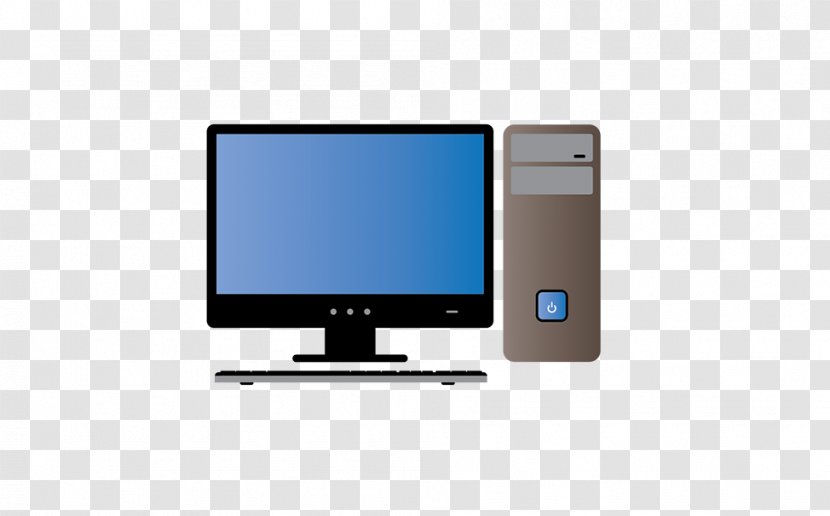 Computer Monitors Output Device - Television - Vector Material Transparent PNG