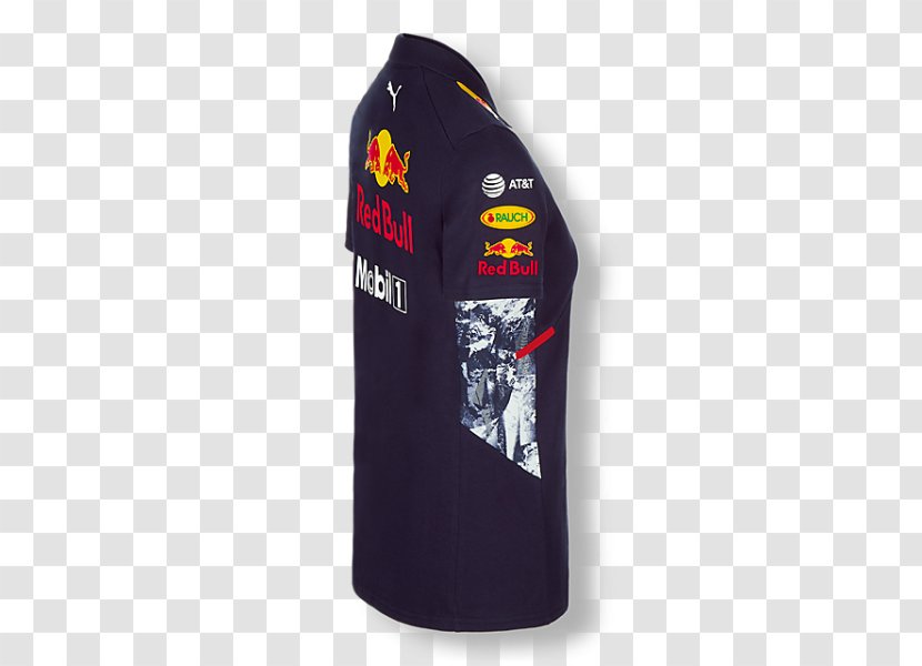 T-shirt Red Bull Racing Team Formula 1 Transparent PNG