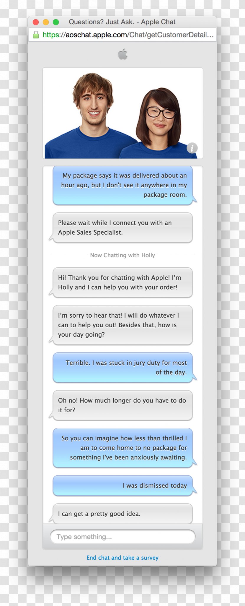 Web Page Service Online Advertising Conversation - Screenshot - Woman Customer Transparent PNG