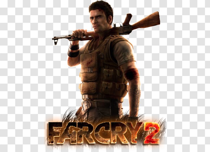 Far Cry 2 3 5 Xbox 360 - Mercenary - Farcry Transparent PNG