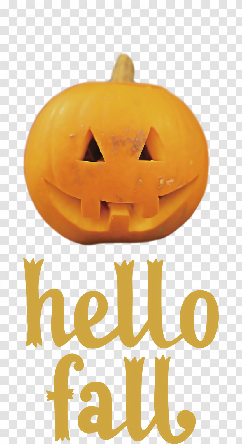 Hello Fall Fall Autumn Transparent PNG