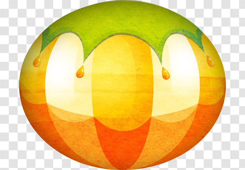Pumpkin Orange Illustration - Ball Decorating Transparent PNG