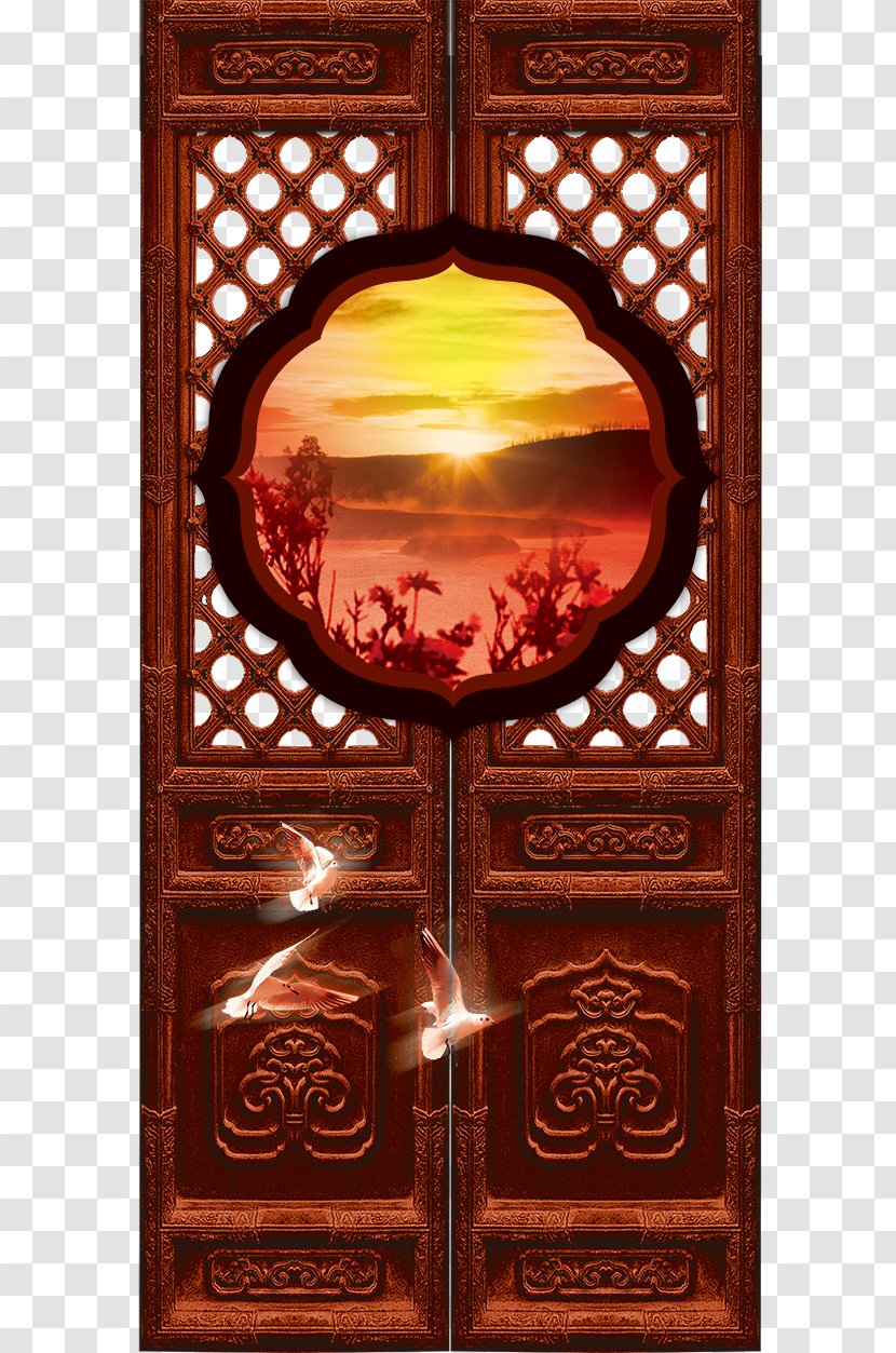 China Chinese Drawing - Classical - Wind Screen Transparent PNG