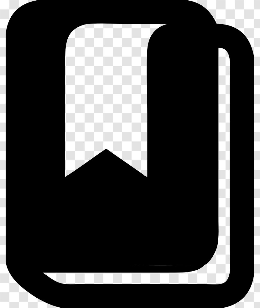 Bookmark - Black And White - Symbol Transparent PNG