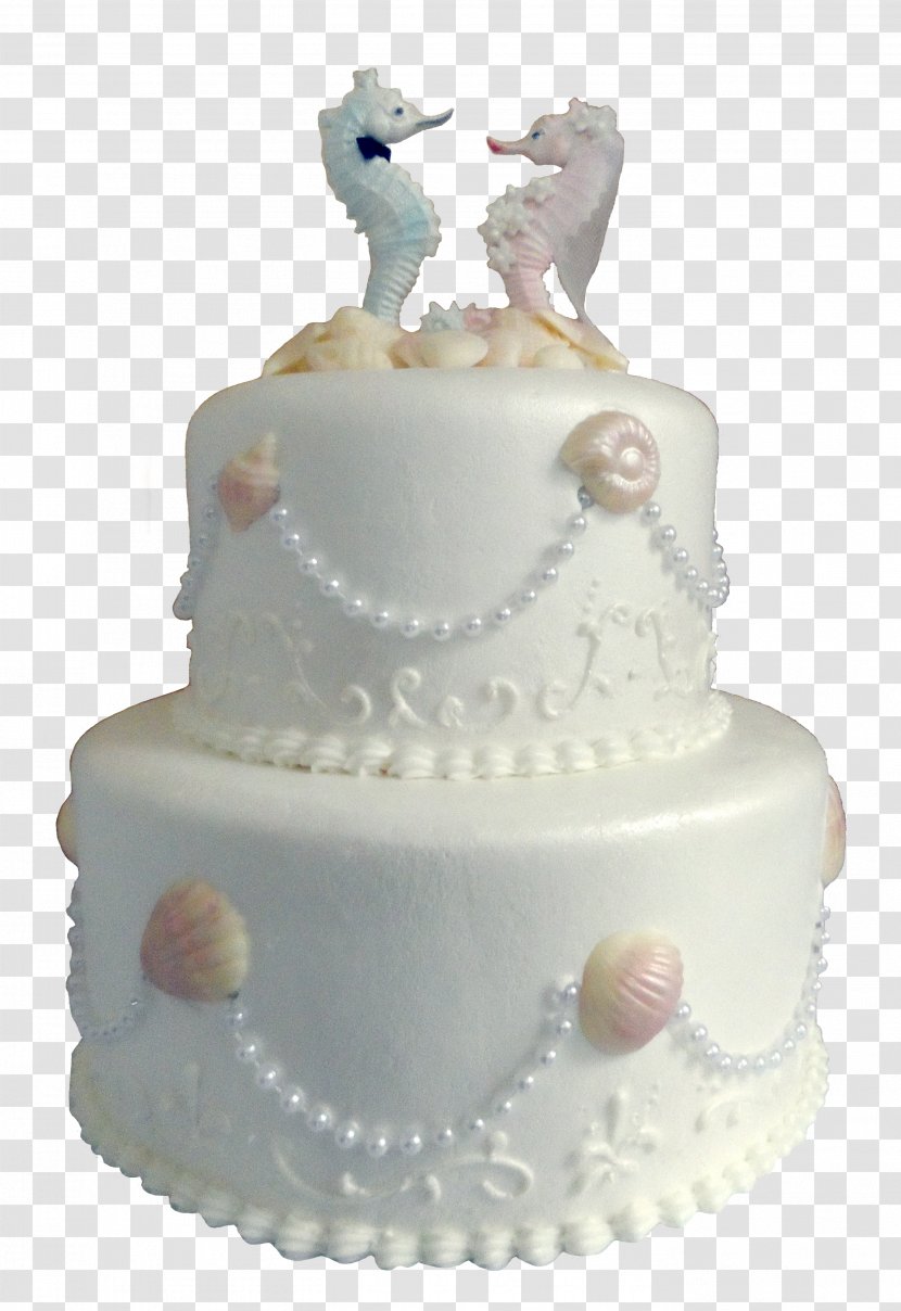 Wedding Cake Buttercream Decorating Royal Icing - Tortem Transparent PNG