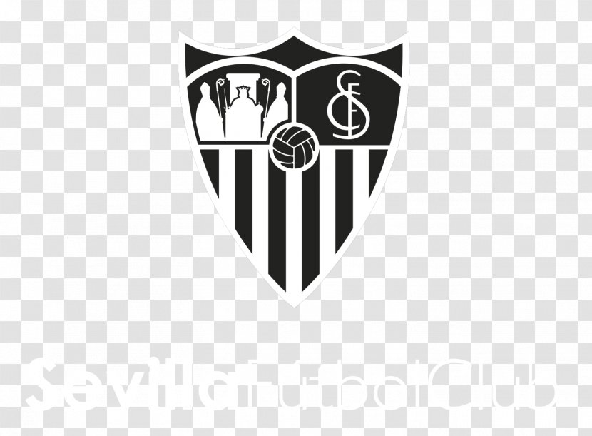 Sevilla FC Estadio Deportivo Fichaje Logo Brand - Monochrome - Sevillana Transparent PNG