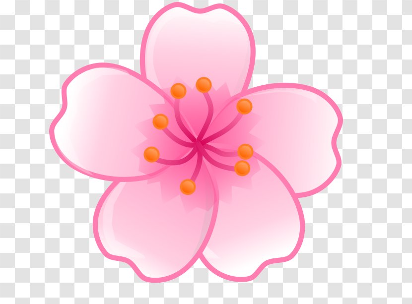 National Cherry Blossom Festival Clip Art - Petal - Sakura Tree Transparent PNG