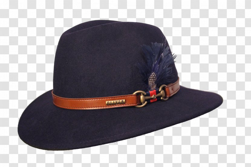 Hat Fedora Cap Navy Blue - Boot - Sombrero Transparent PNG