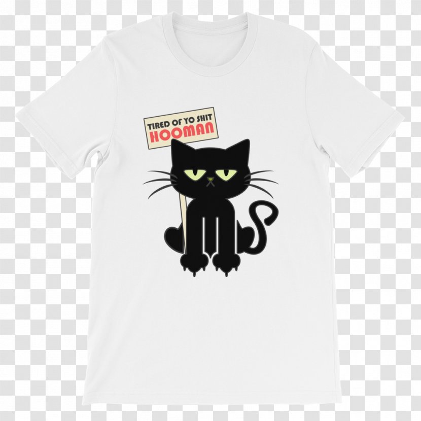 Cat T-shirt Sleeve Unisex Cuteness Transparent PNG