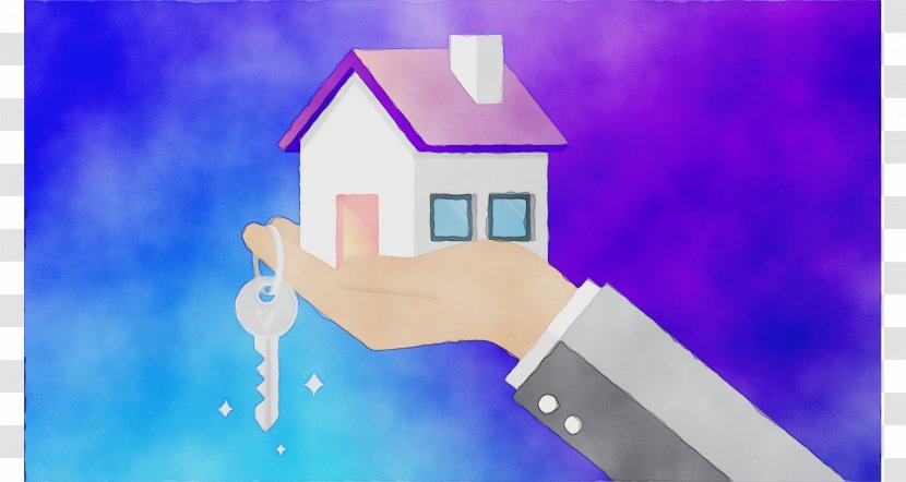 House Property Purple Animation Violet - Sky Real Estate Transparent PNG