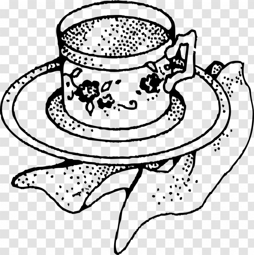 Tea Party White Teacup Clip Art Transparent PNG