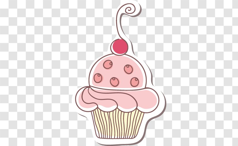 Torte Cupcake Birthday Cake - Cartoon - Ice Cream Transparent PNG