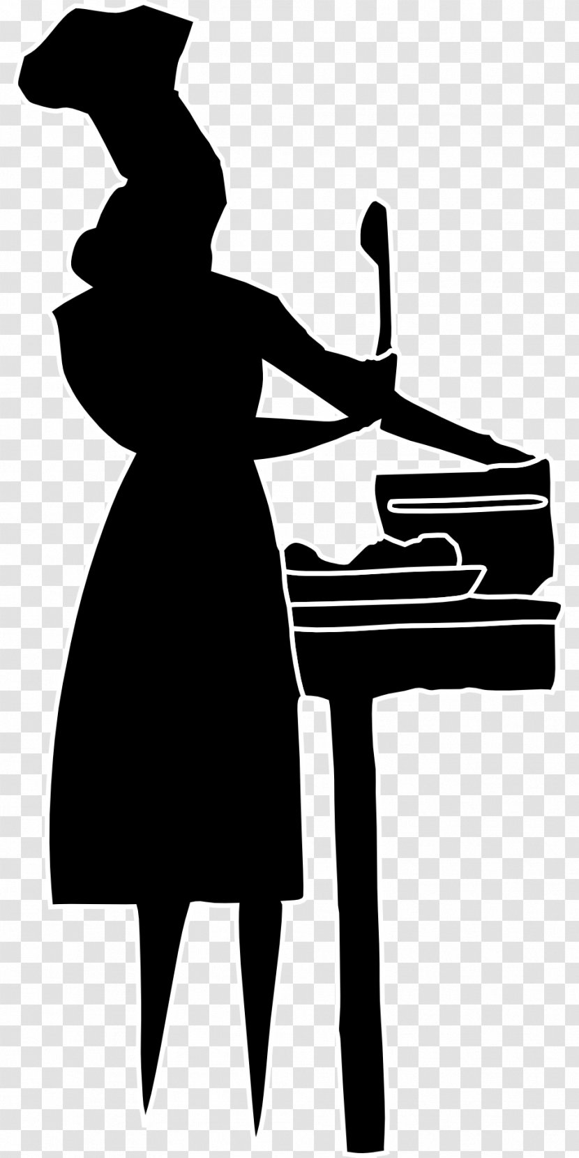 Cooking Chef Woman Food Clip Art - Kitchen Tools Transparent PNG