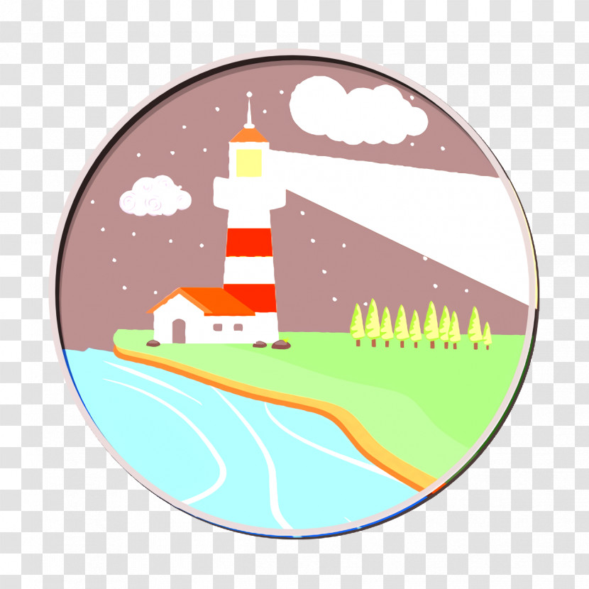 Landscapes Icon Sea Icon Shore Icon Transparent PNG