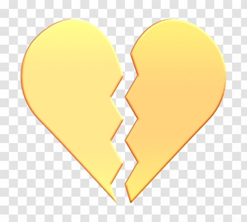 Heartbreak Icon Broken Heart Icon Romance Lifestyle Icon Transparent PNG