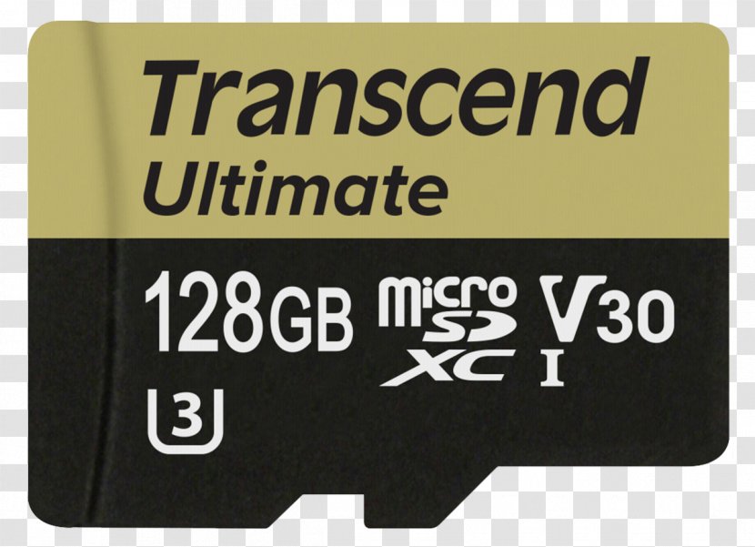 Card Transcend Ultimate UHS-I U3M Class 10 Flash Memory Cards MicroSD Secure Digital SDHC - Microsdhc - Compactflash Transparent PNG