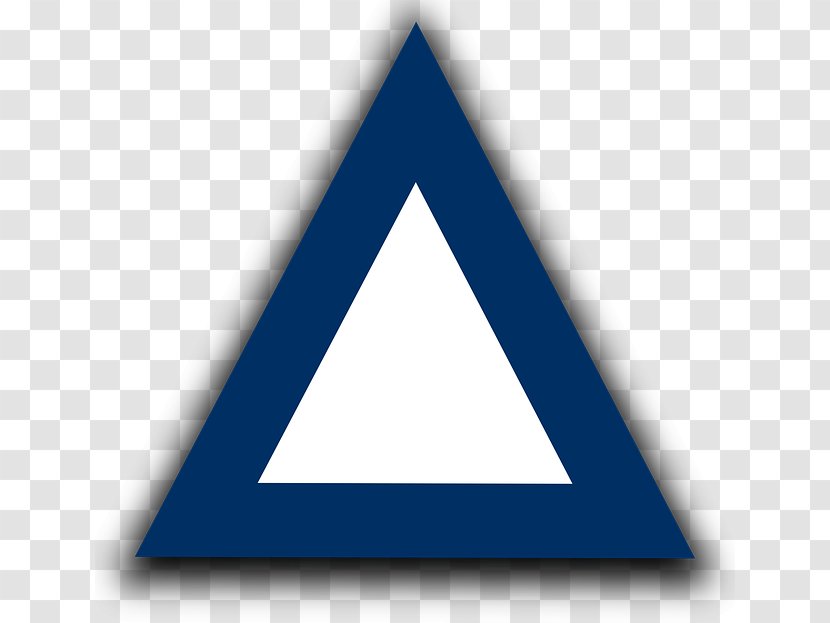 Triangle Symbol - Cartoon - TRIANGLE Transparent PNG