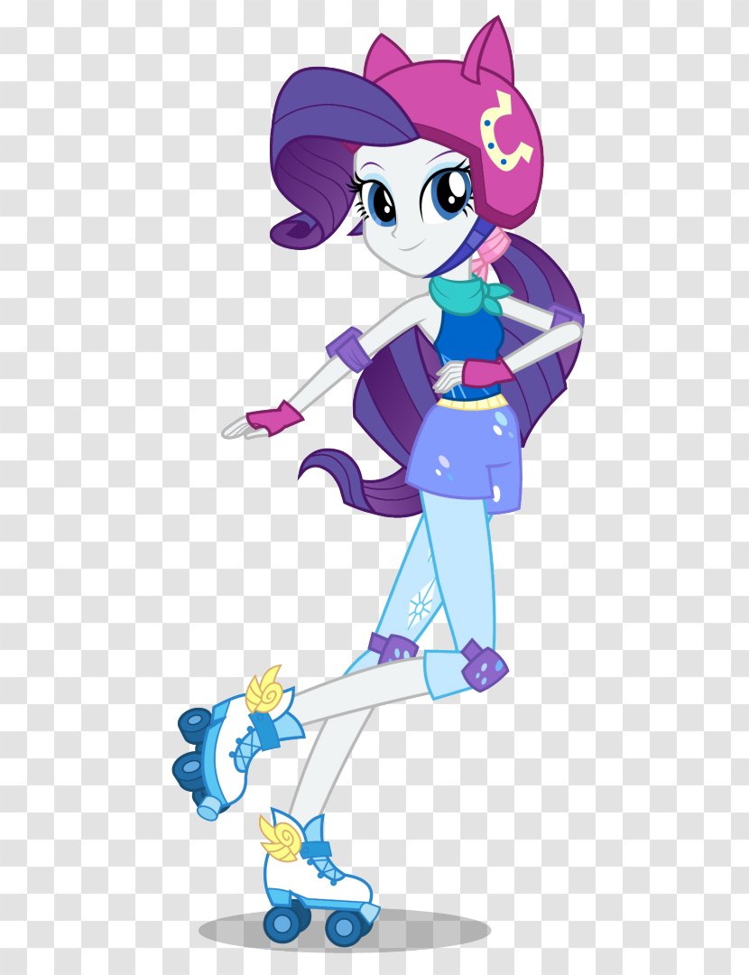 Rarity Rainbow Dash Twilight Sparkle Pony Pinkie Pie - My Little - Speed Skating Transparent PNG