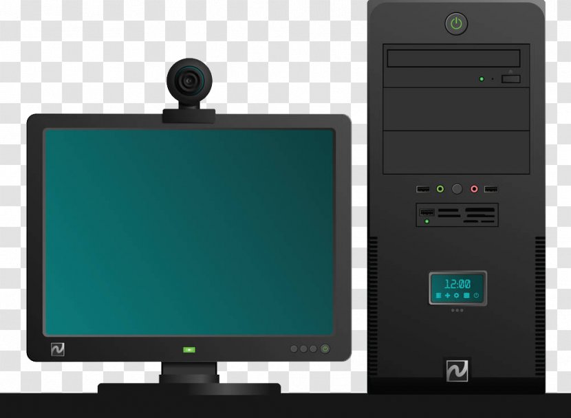 Computer Monitor Webcam Clip Art - Personal - Camera Transparent PNG