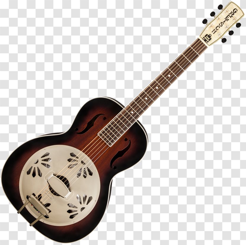 Resonator Guitar String Amplifier Acoustic Gretsch - Tree - Honey Spoon Transparent PNG