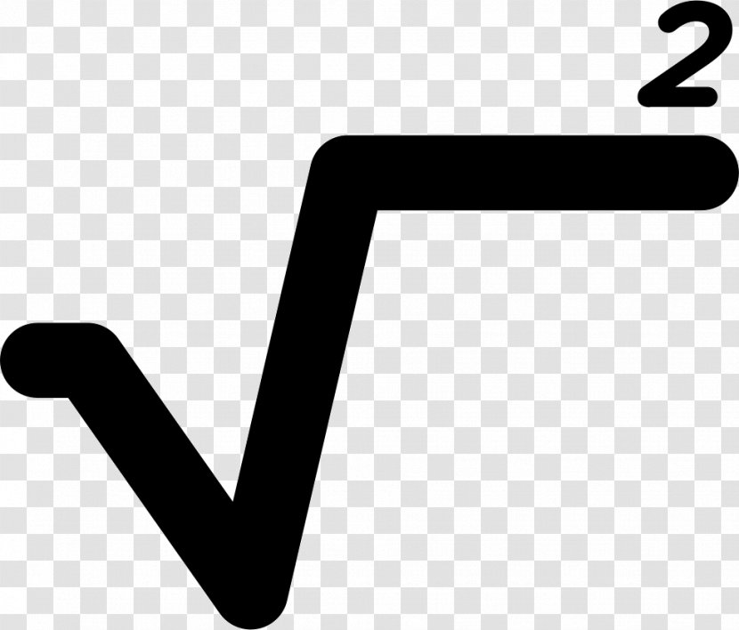 Square Root Radical Symbol Mathematics N</i>th - Methods Of Computing Roots Transparent PNG