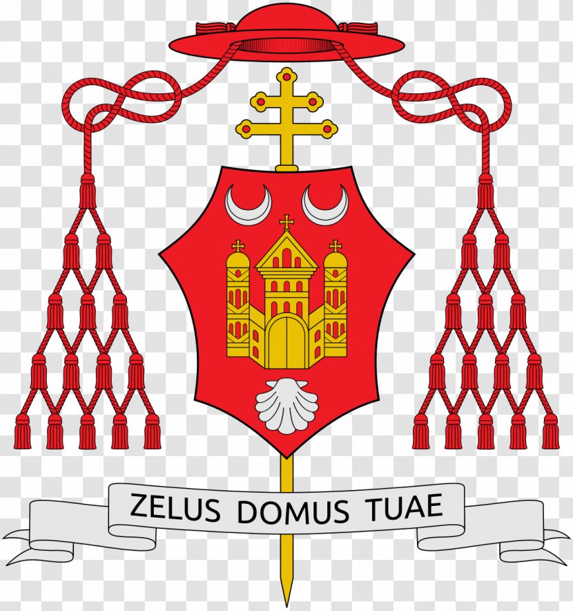 Cardinal Coat Of Arms Papal Consistory Crest Catholicism - Symbol Transparent PNG