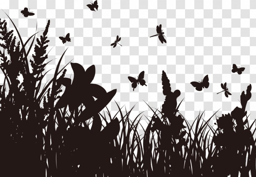 Butterfly Silhouette Clip Art - Photography - Brown Bush Group Transparent PNG