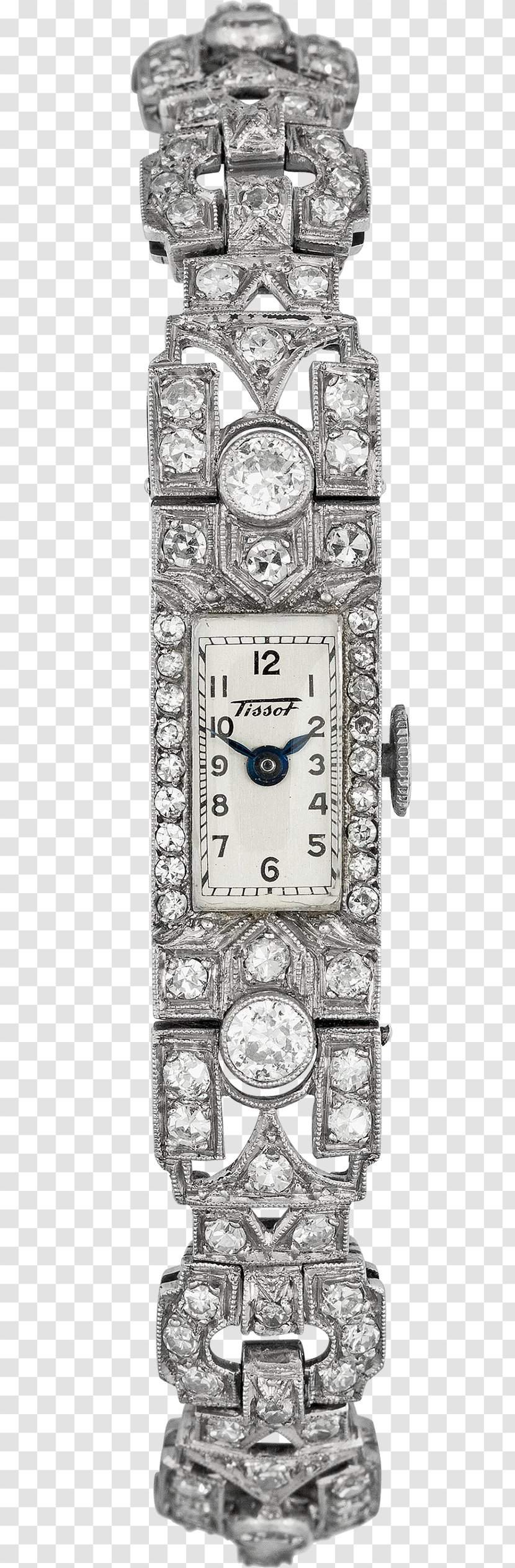 Watch Clock Tissot Luxury Goods - Silver - Watches Transparent PNG