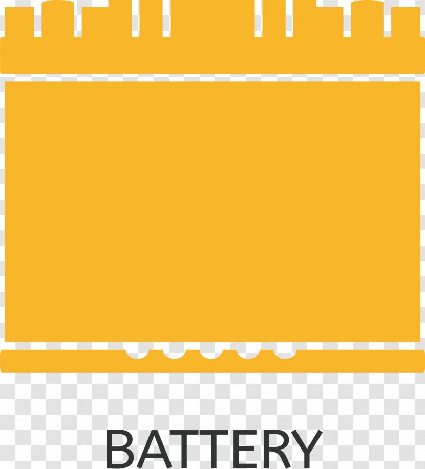 Cartoon Rechargeable Battery - Drawing Transparent PNG