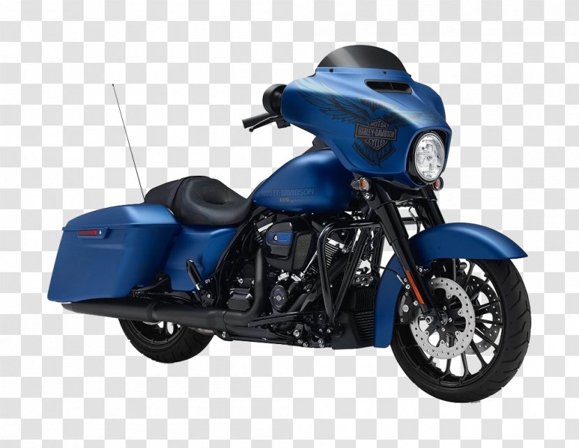 Harley-Davidson Street Glide Motorcycle Red Rock CVO - Harleydavidson Transparent PNG