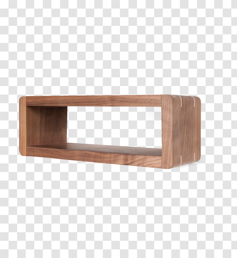 Floating Shelf Walnut Table Wood - Shelving Transparent PNG