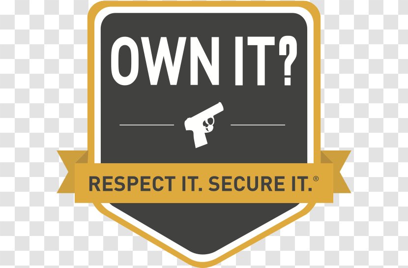 Logo Brand Product Design SecureIt Gun Storage - Yellow - Respect Parents Transparent PNG