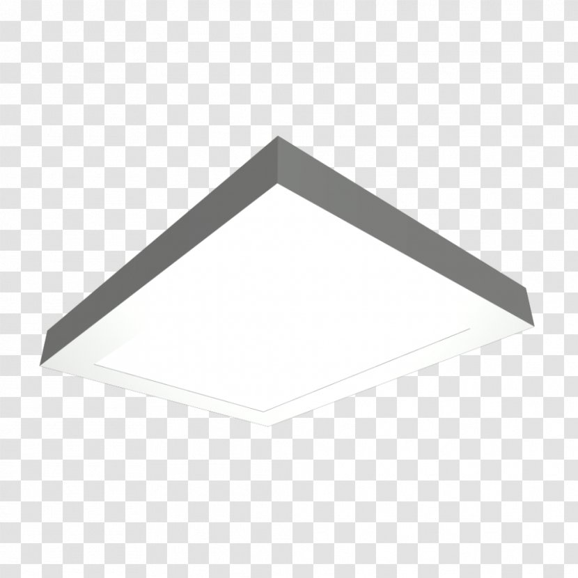 Lighting Triangle Rectangle - Ceiling Fixture Transparent PNG