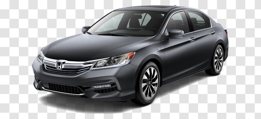 2017 Honda Accord Hybrid Sedan Car Civic Vehicle - Front Stereo Display Transparent PNG