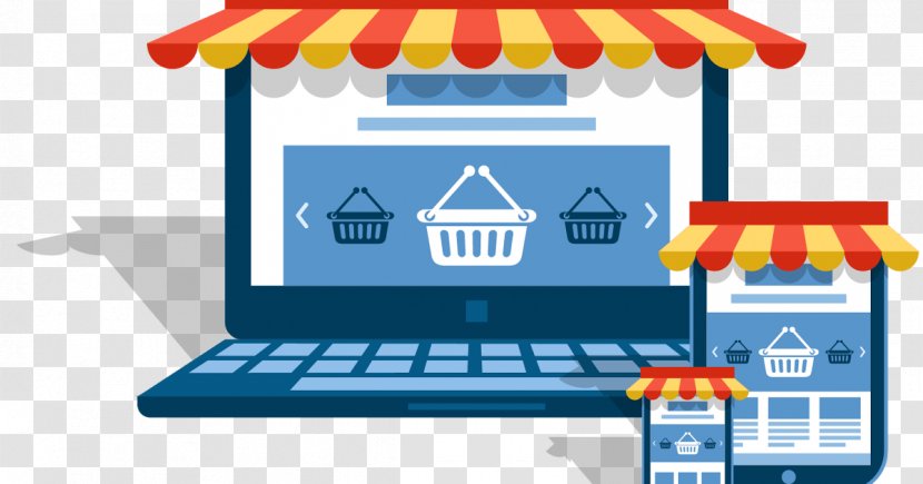 Online Shopping E-commerce Retail Web Design Customer - Blue Transparent PNG