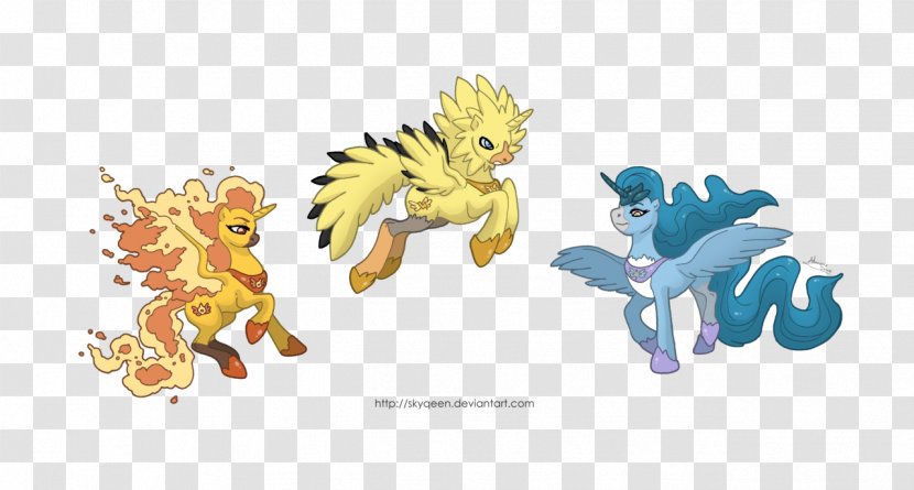 Pony Horse Zapdos Moltres Articuno - My Little Transparent PNG