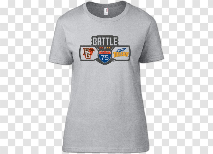 Printed T-shirt Bowling Green State University Gildan Ladies Premium Cotton T-Shirt - Sleeve - Nfl Team Shirts Transparent PNG