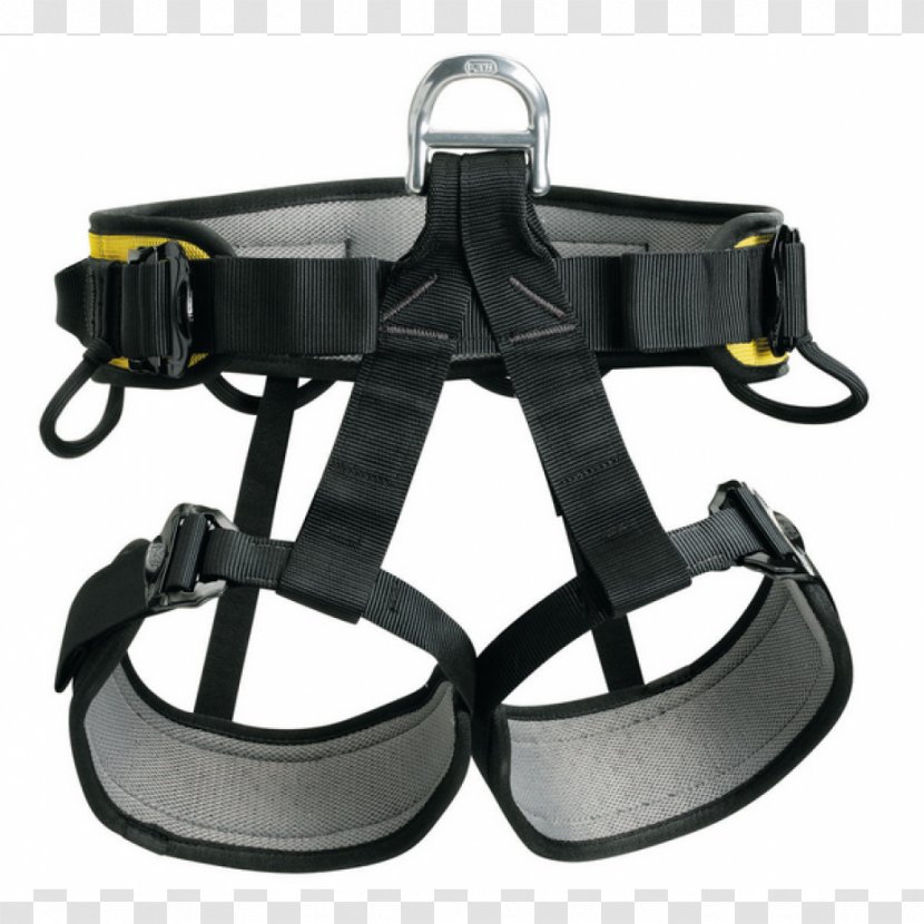 Climbing Harnesses Petzl Self-locking Device Buckle - Harnais - Harness Transparent PNG