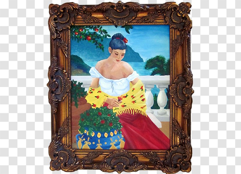 Painting Picture Frames Flower - Frame Transparent PNG