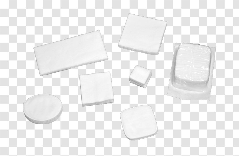 Plastic Rectangle - Cotton Pad Transparent PNG
