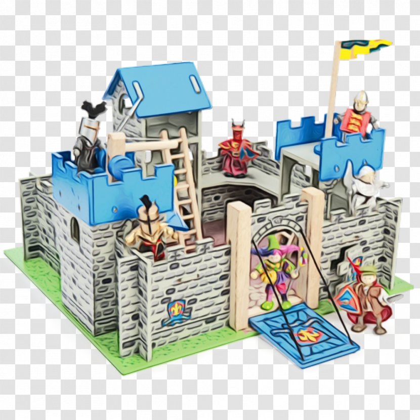 Cartoon Castle - Playset - Building Play Transparent PNG