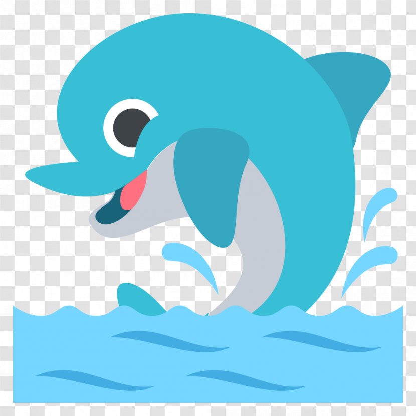 Emojipedia Dolphin T-shirt Text Messaging - Marine Mammal Transparent PNG