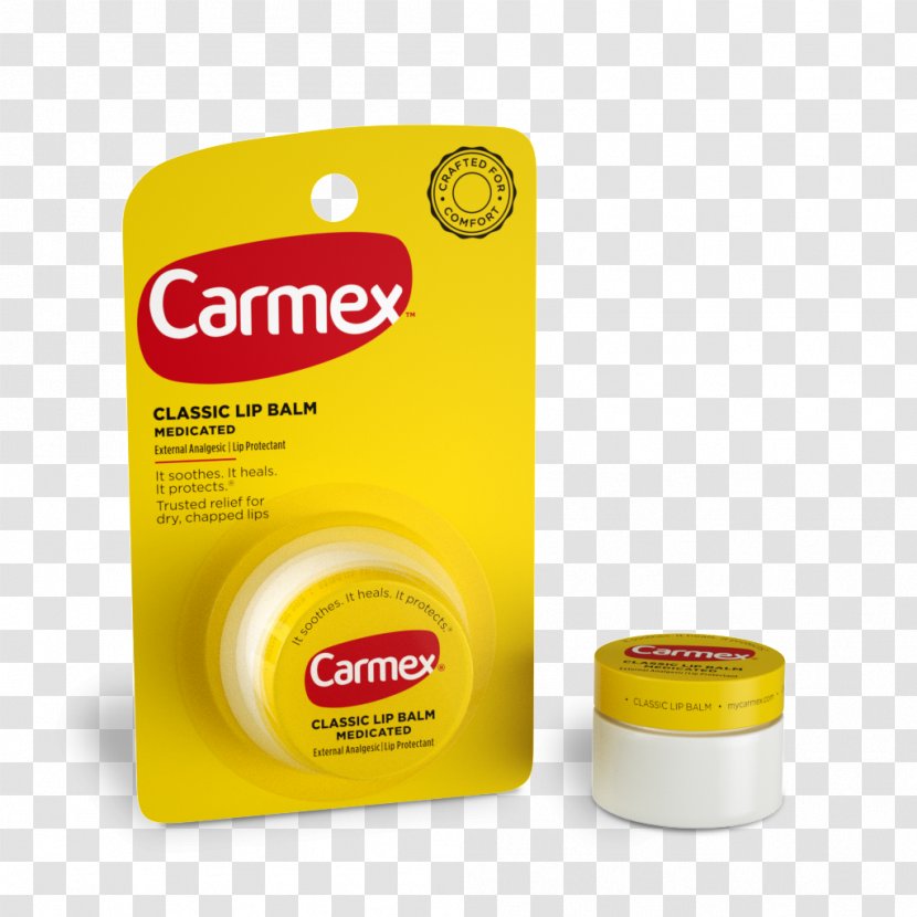 Carmex Lip Balm Pot Balsam Original - Lipstick Transparent PNG