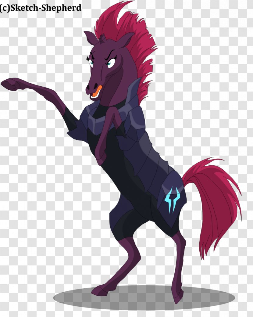 Tempest Shadow My Little Pony Horse Drawing - Mane - Shepherd Transparent PNG
