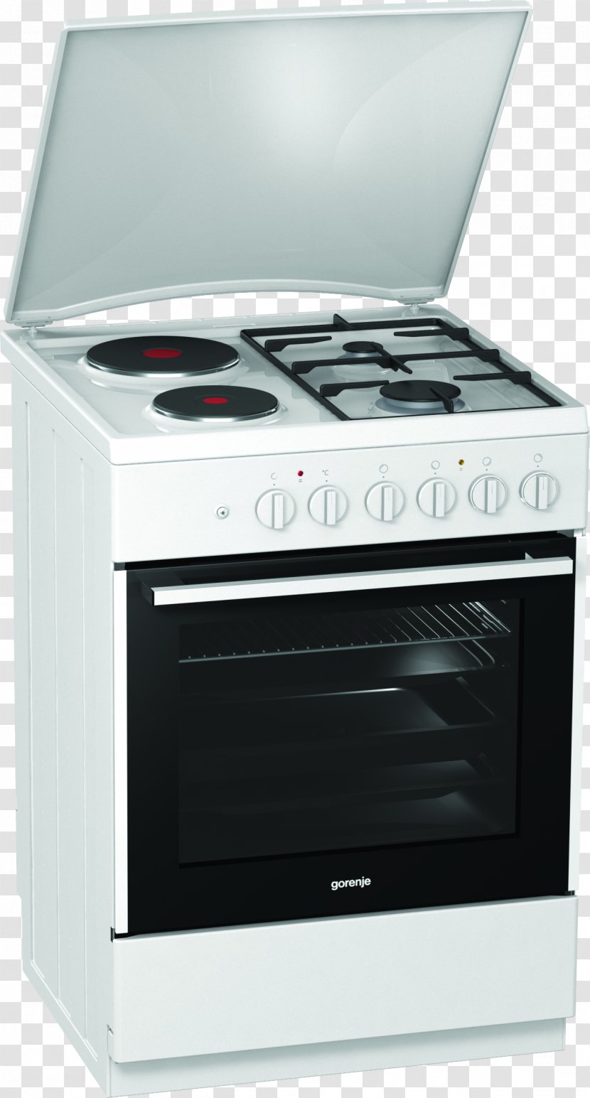 Cooking Ranges Gorenje K613E01WKD Gas Stove Electric - Kitchen Transparent PNG