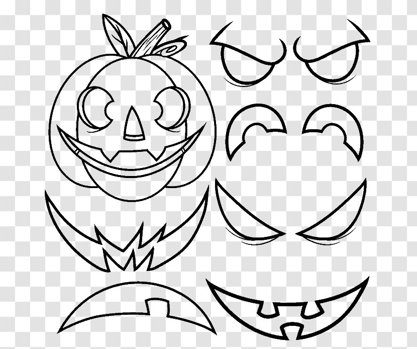 Jack-o'-lantern Stingy Jack Halloween Pumpkin Drawing - Tree Transparent PNG