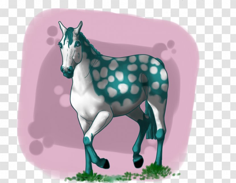 Mare Mustang Foal Stallion Pack Animal - Green Transparent PNG