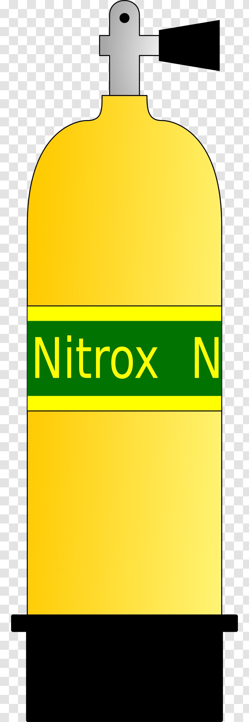 Nitrox Scuba Diving Cylinder Underwater Clip Art - Set Transparent PNG